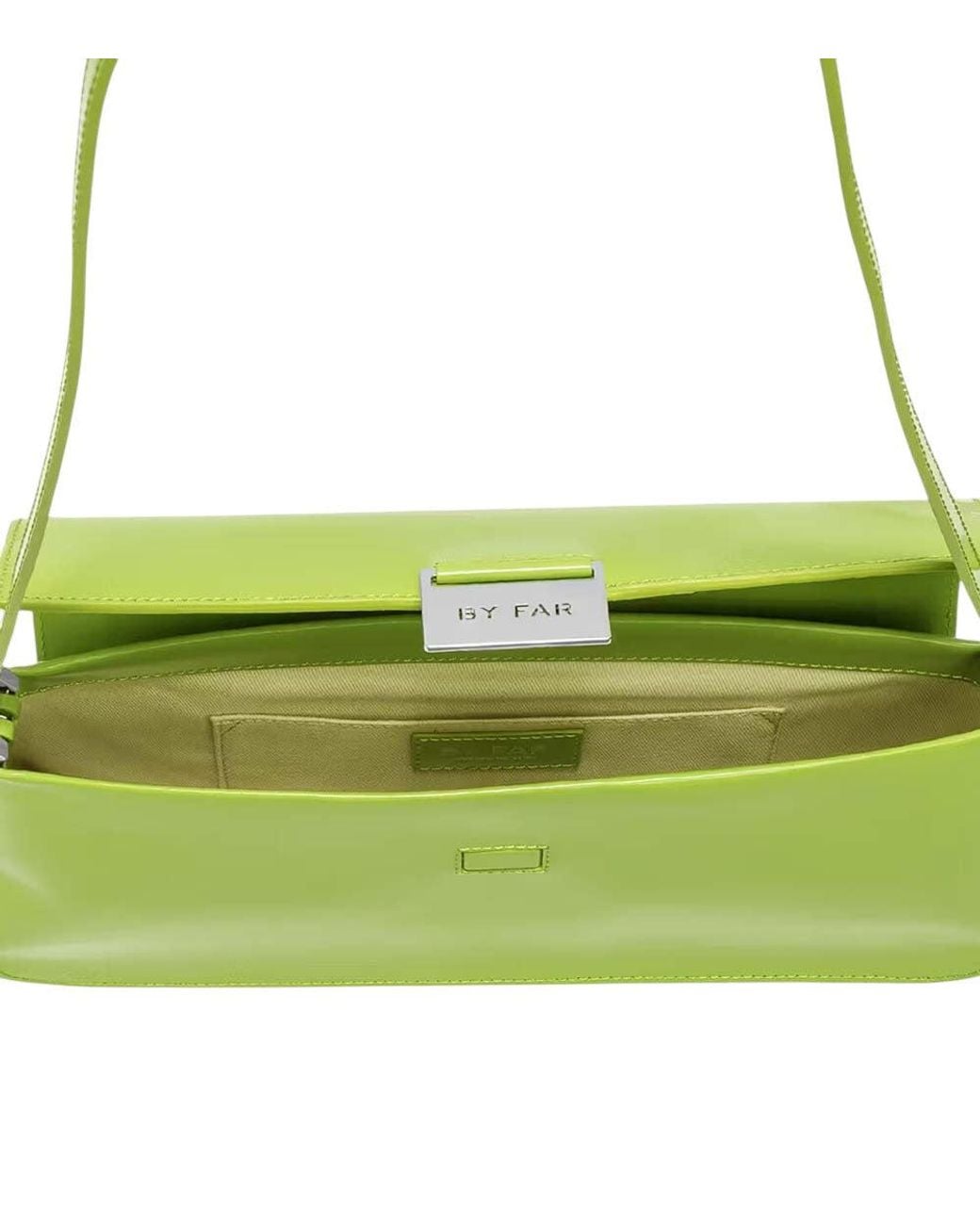 By Far Green Matilda Large Shoulder Bag