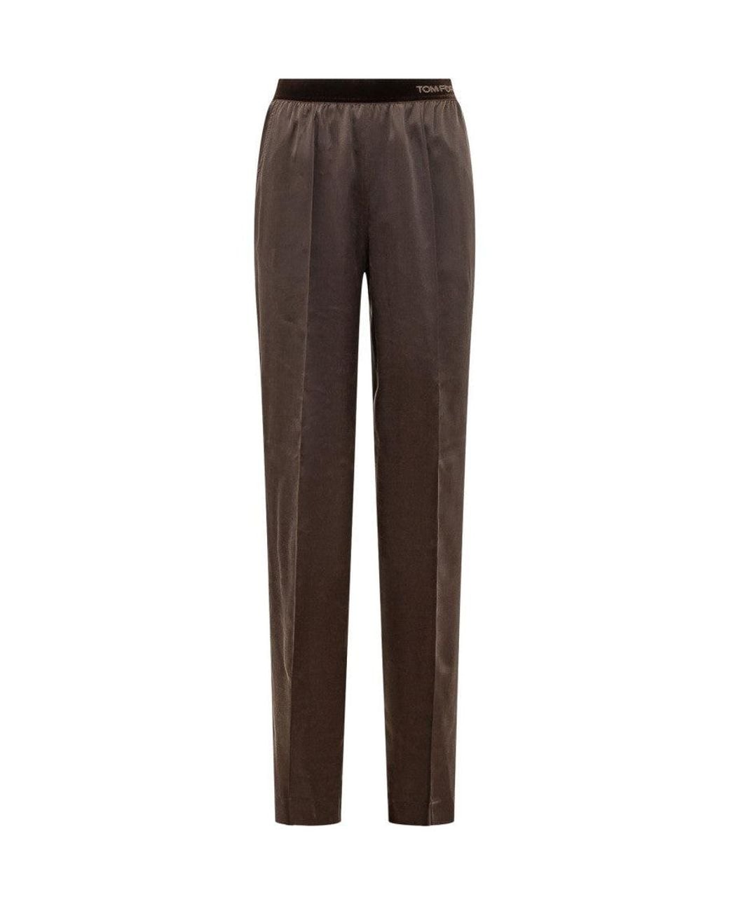 Tom Ford Brown Regular Pyjamas Pants