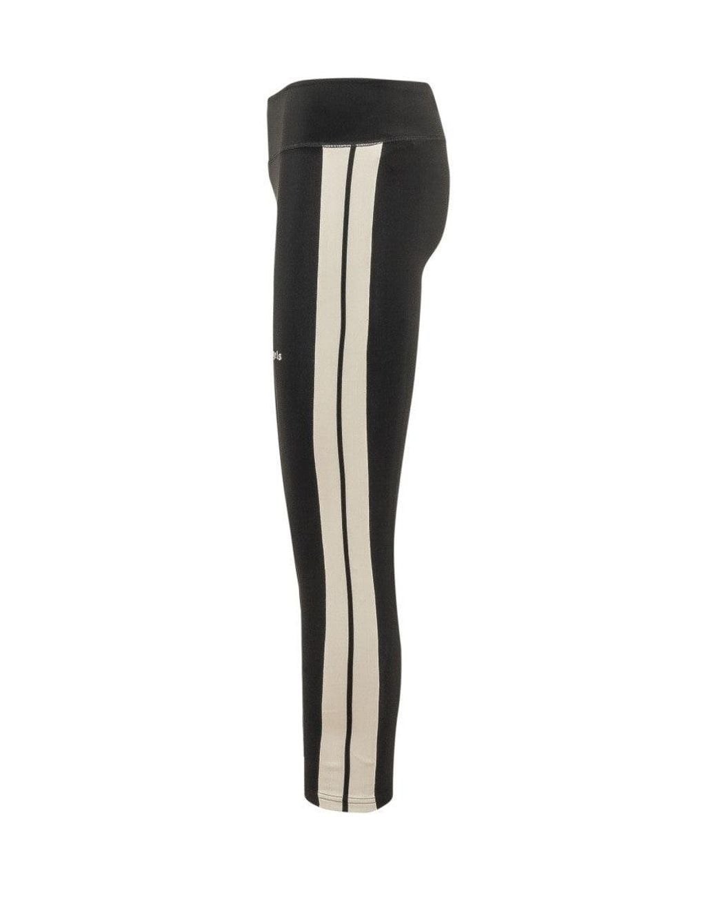 Palm Angels Black Skinny Elasticated Pants