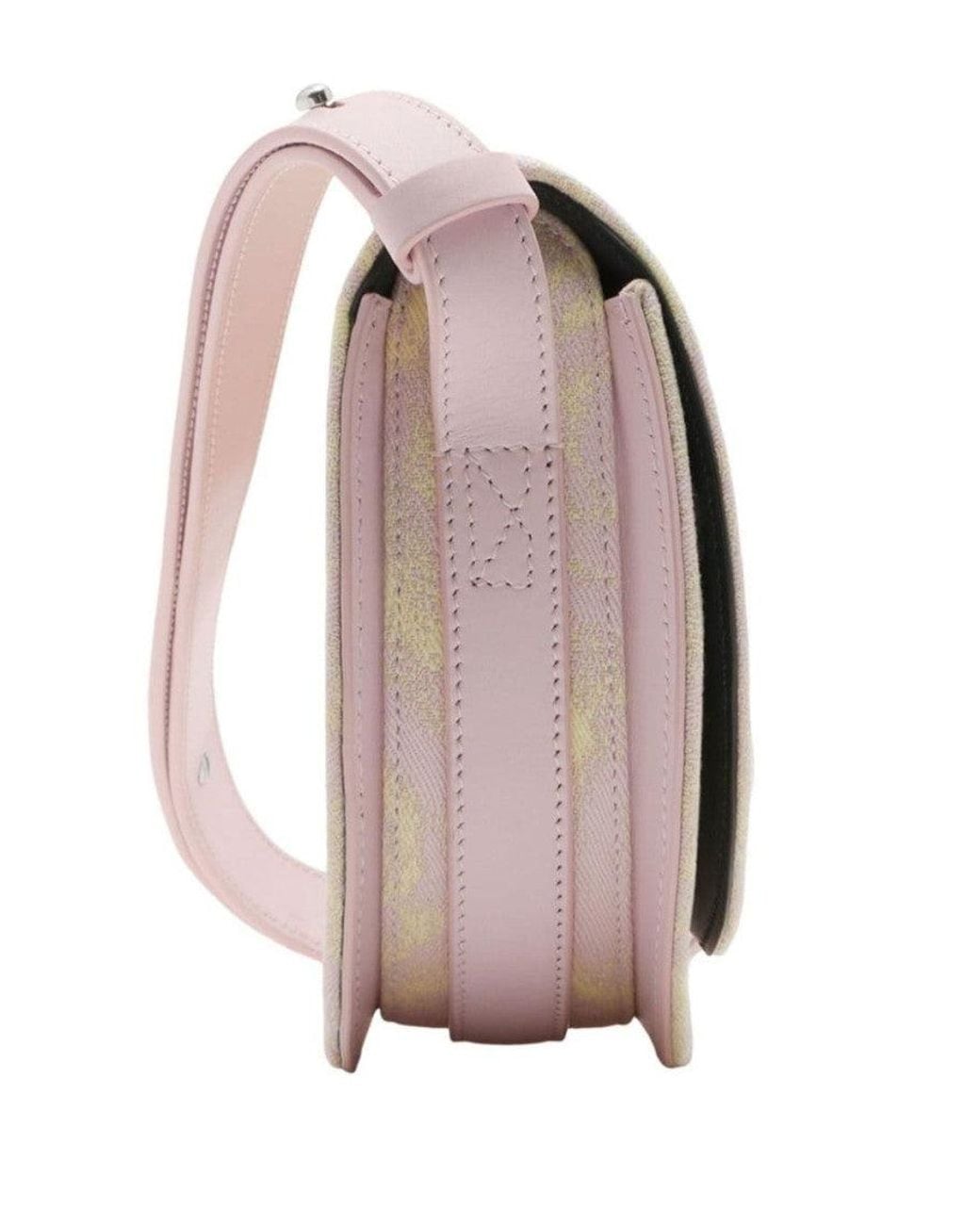 Burberry White Rocking Horse Mini Shoulder Bag