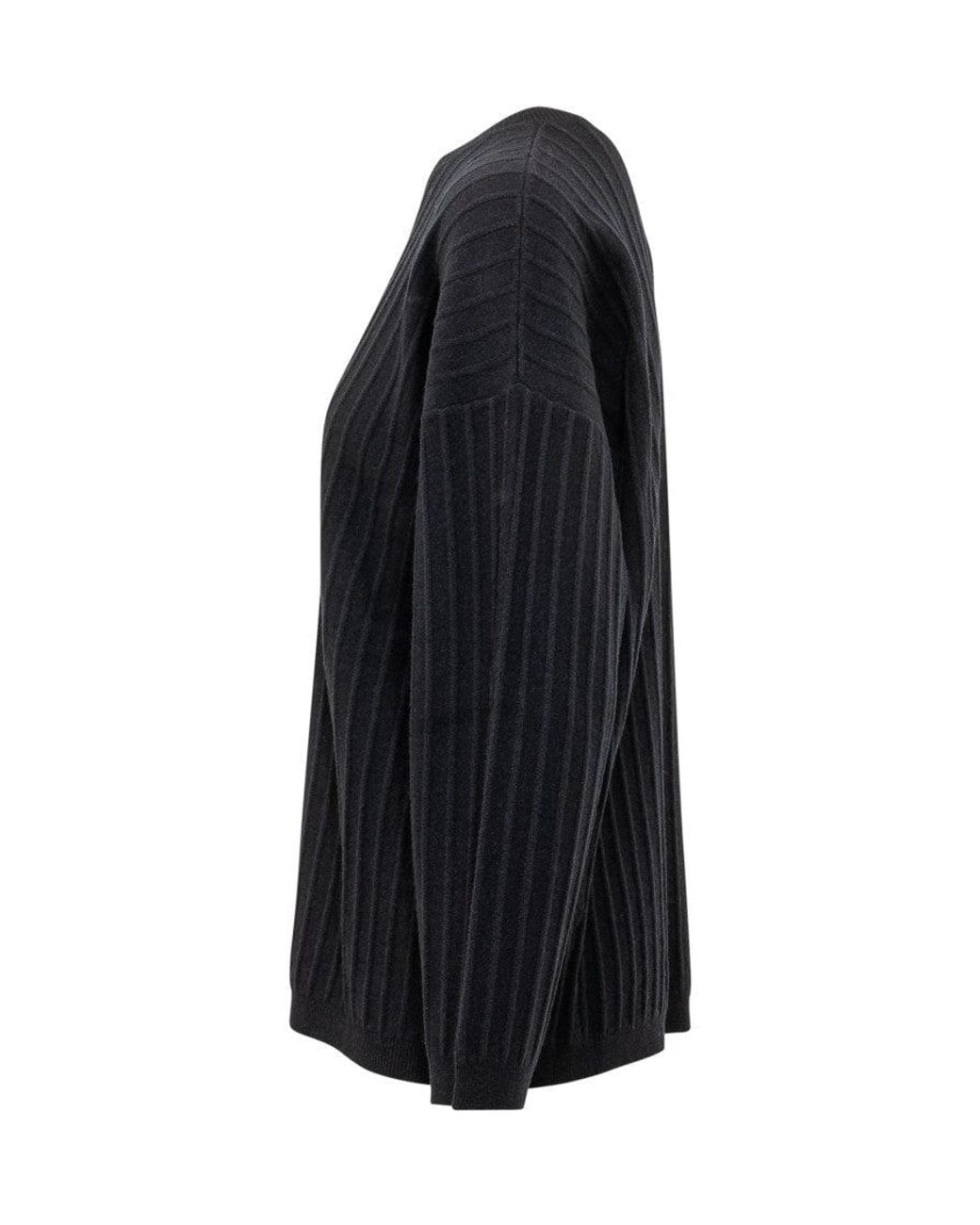 Fabiana Filippi Blue Elegant Knit Sweater