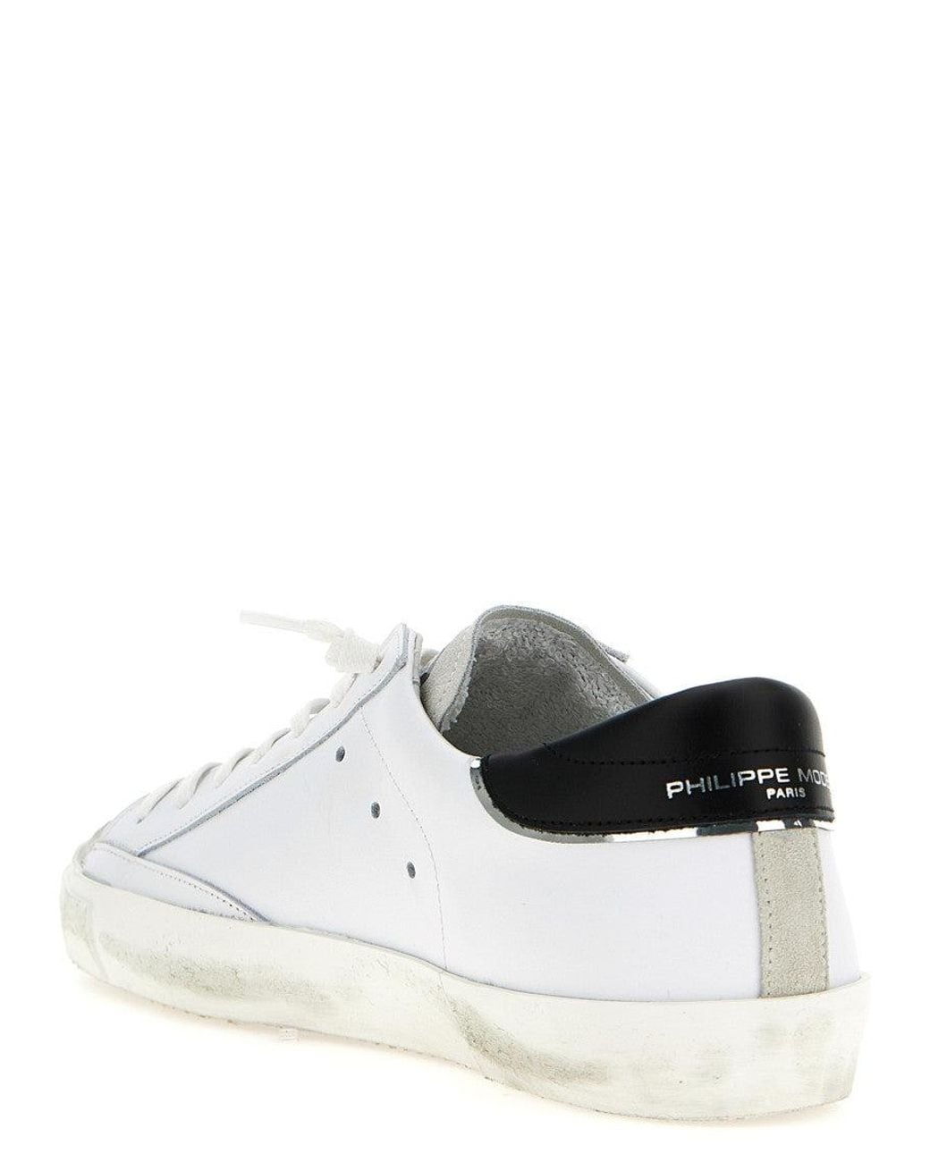 Philippe Model White Leather Prsx Sneakers for men