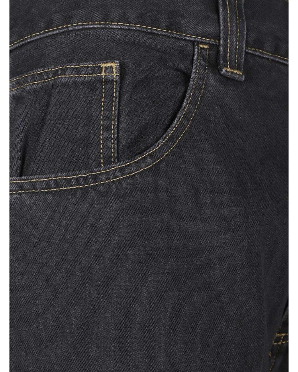 Carhartt Gray Mid Rise Jeans for men