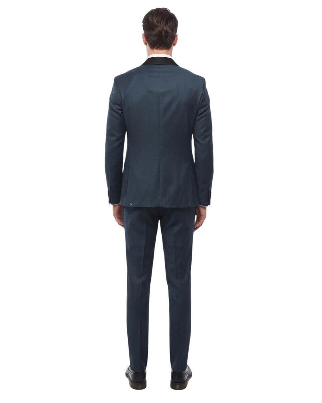 Corneliani Blue Shawl Lapel Suit for men