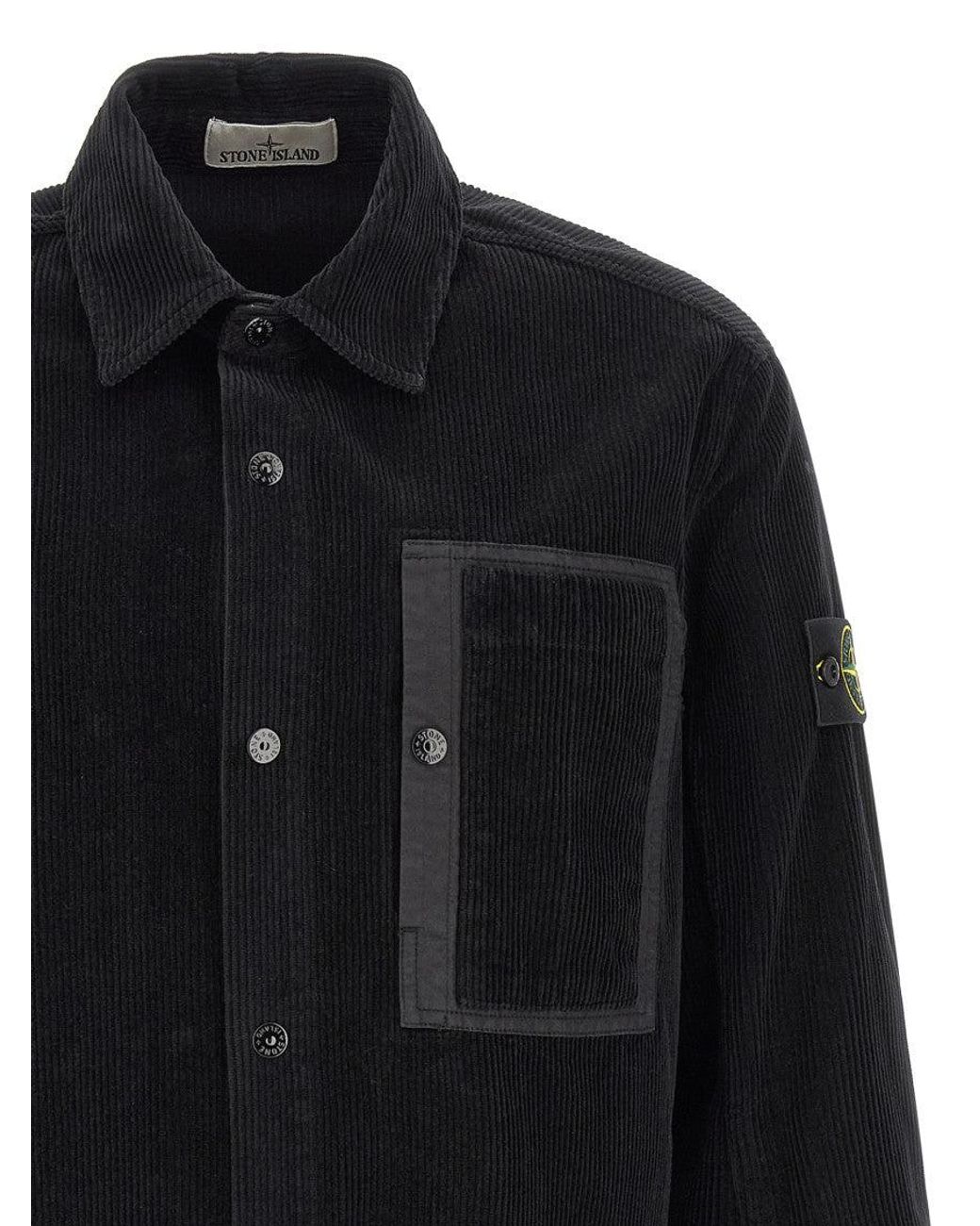 Stone Island Blue '1200016' Overshirt for men