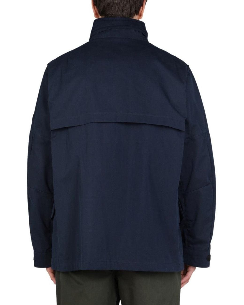 Lardini Blue Solid Jackets for men