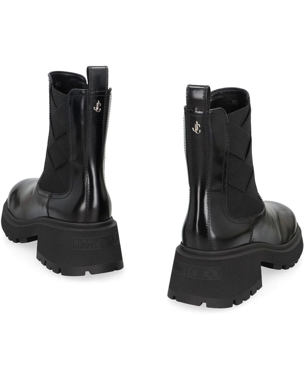 Jimmy Choo Black Louri Ankle Boots