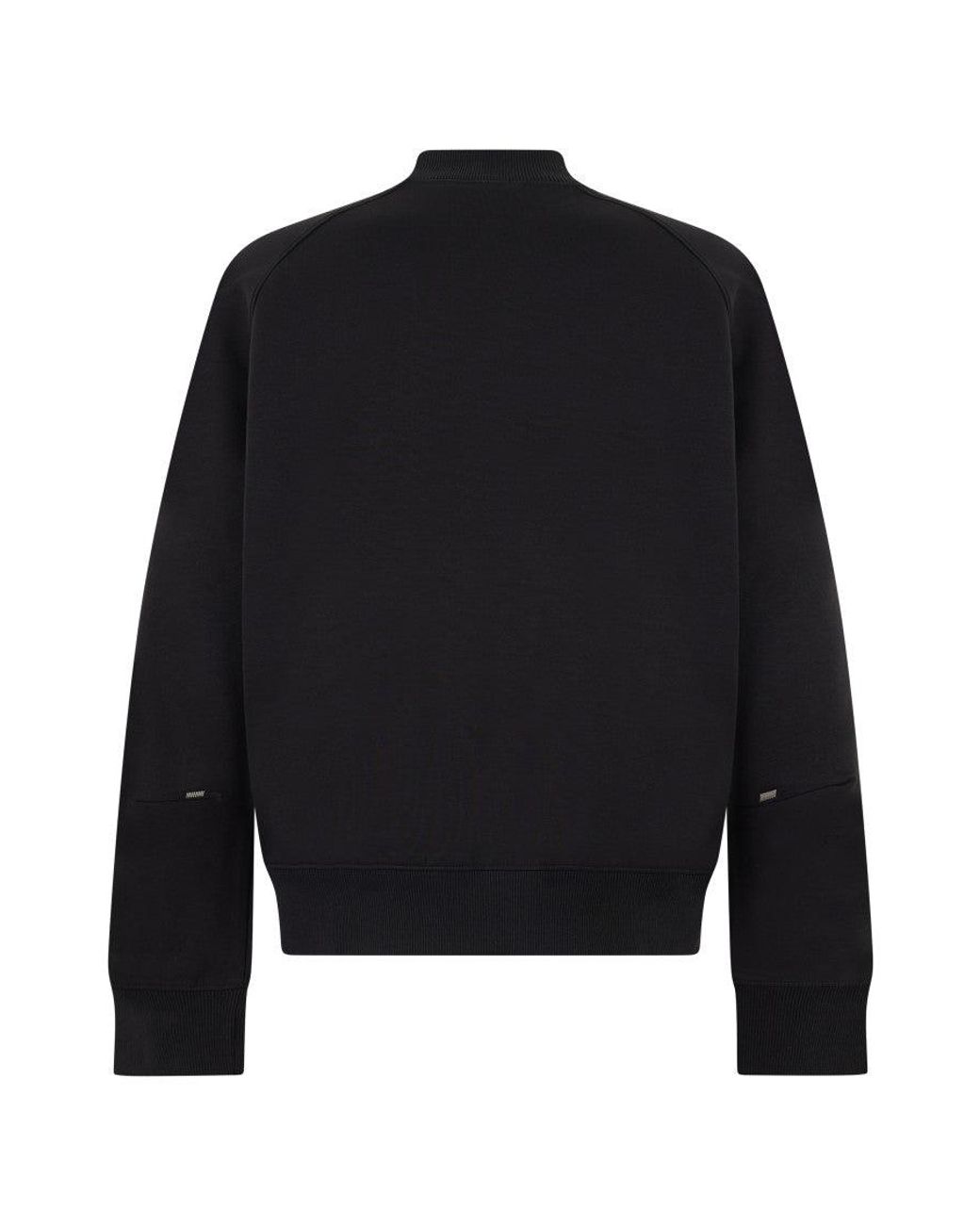 HUGO Black Band Collar Jacket for men