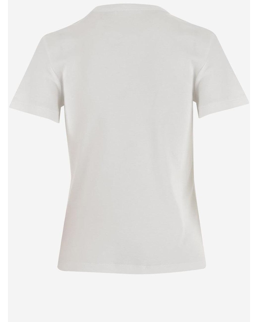Helmut Lang White Logo T-Shirt