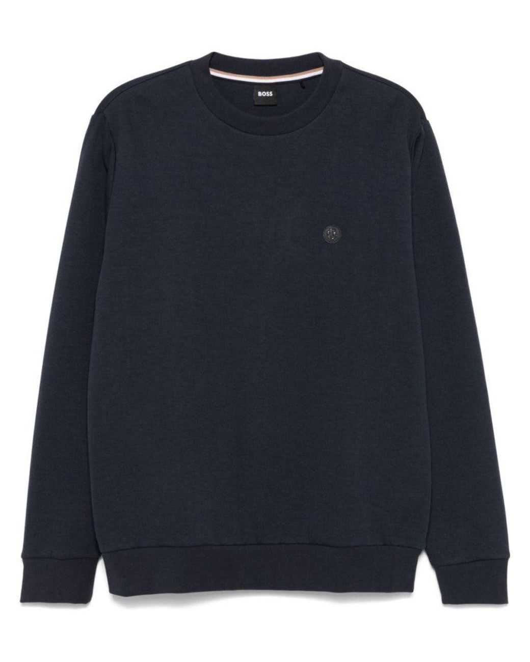 Boss Blue Logo Sweatshirt for men