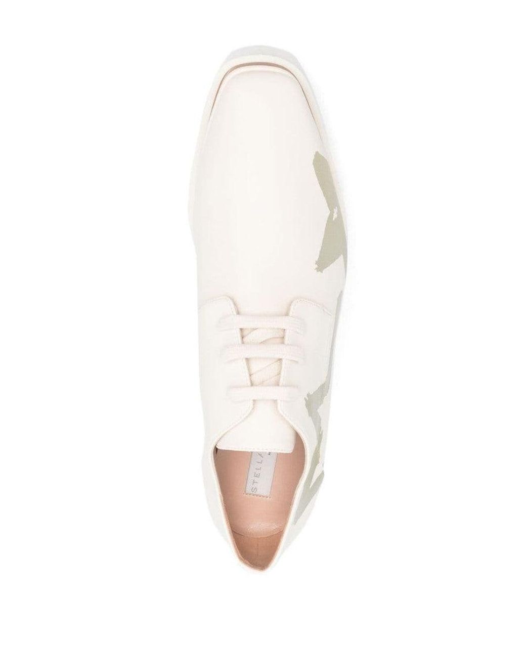 Stella McCartney Natural Elyse Platform Sneakers