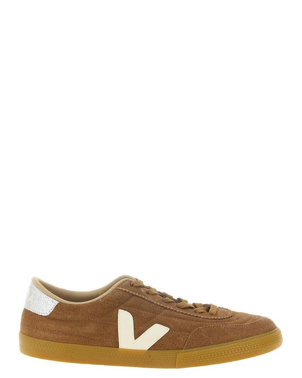 Veja Brown Logo Panenka Sneakers