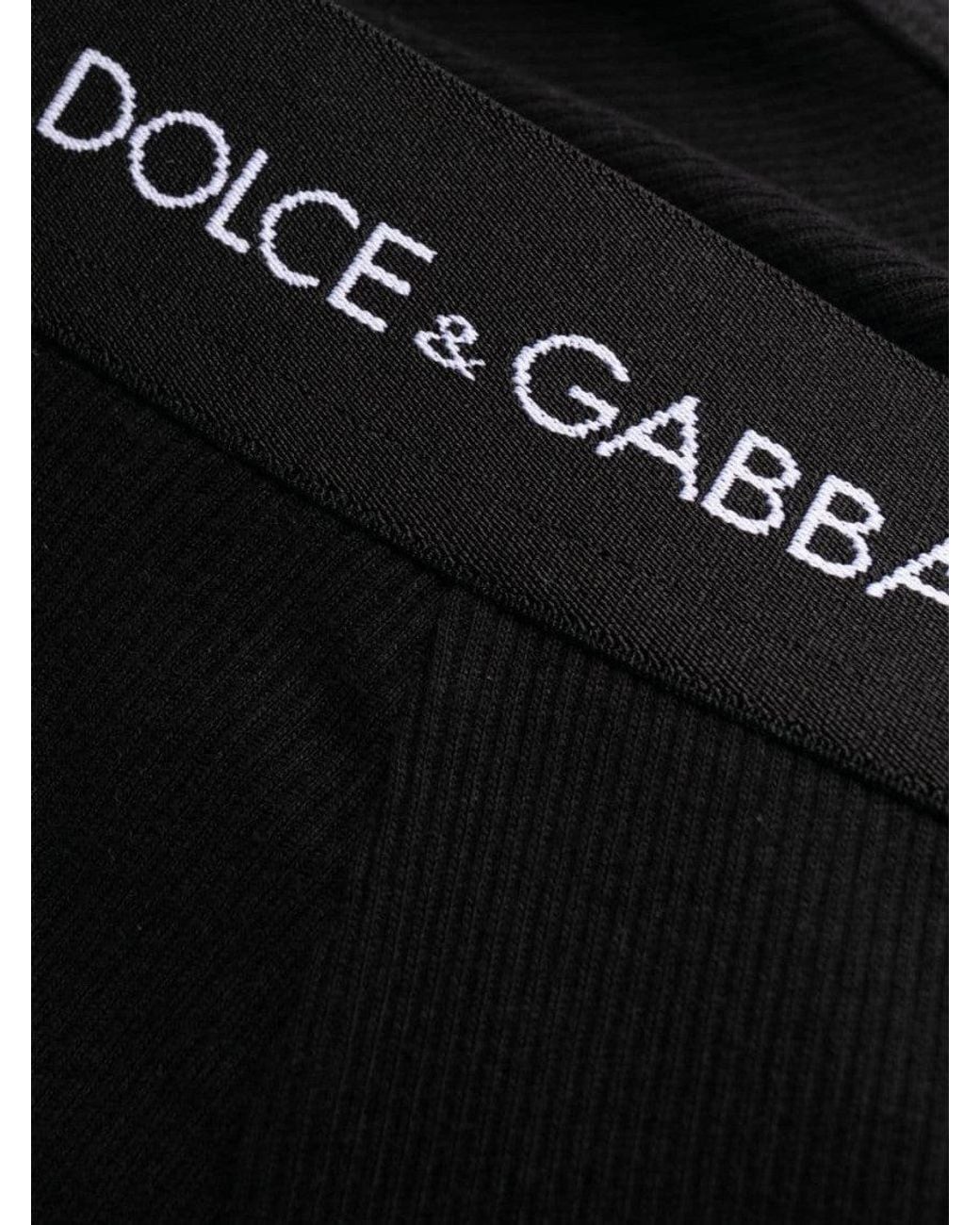 Dolce & Gabbana Black Logo Set Of Briefs for men