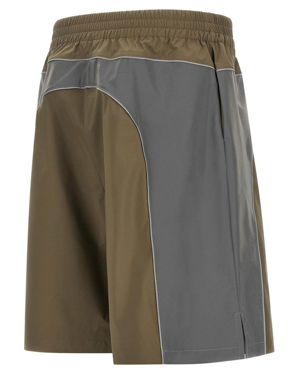 Balenciaga Green Elasticated Shorts for men