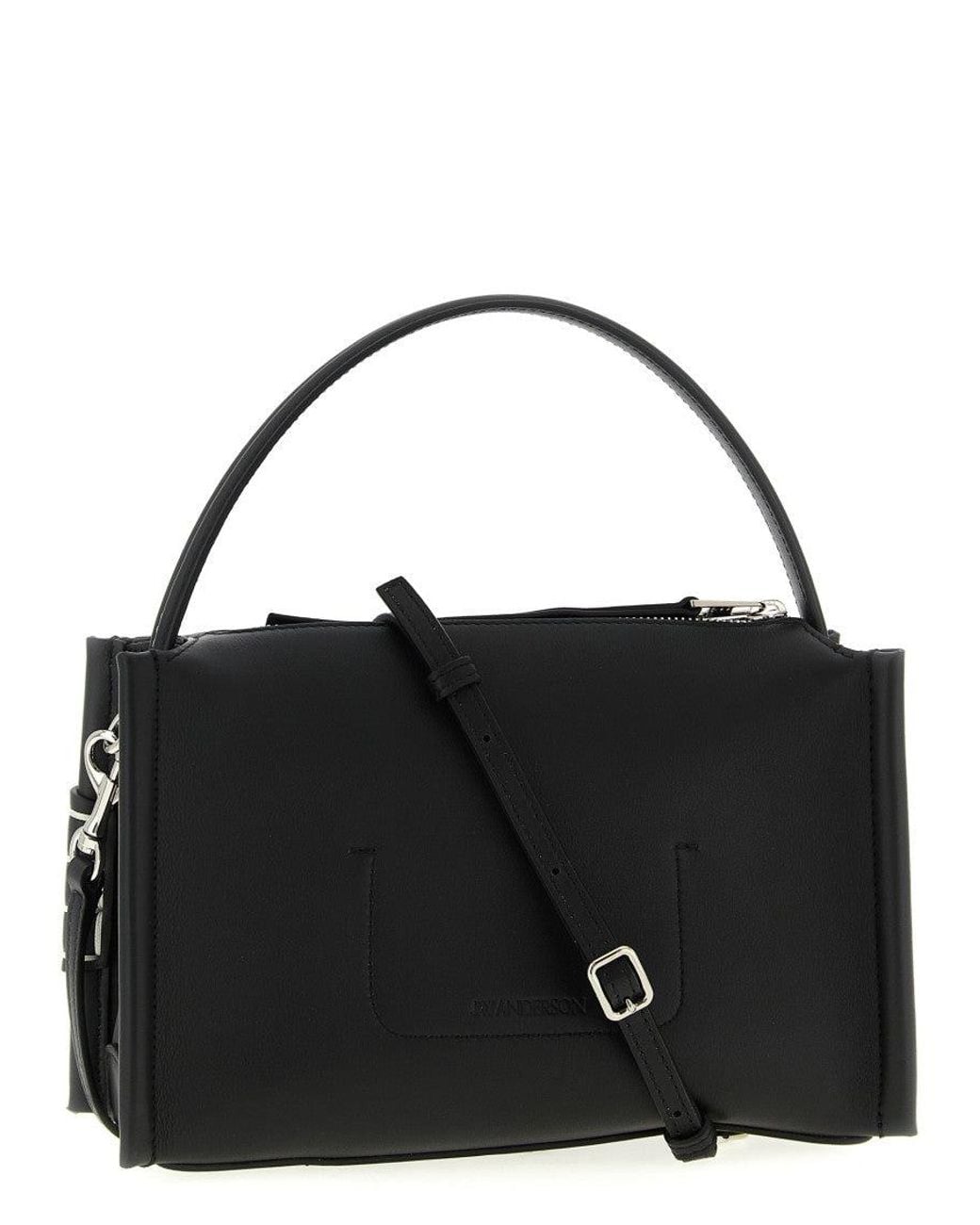 J.W. Anderson Black Loafer Small Satchel