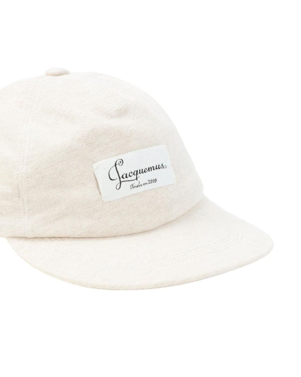Jacquemus White Off Logo Baseball Cap