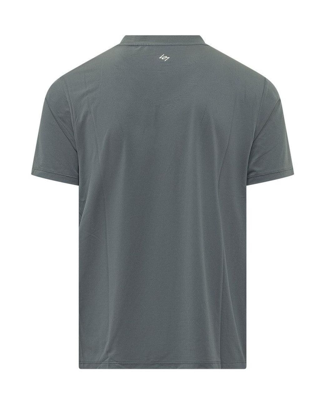 Represent Gray Crew Neck T-Shirt for men