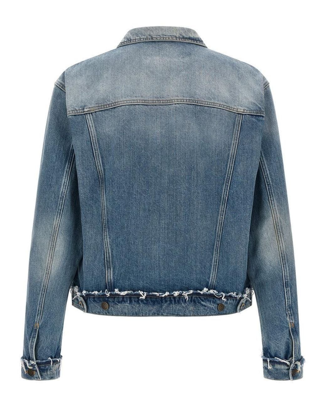 Maison Margiela Blue Light Denim Jacket for men