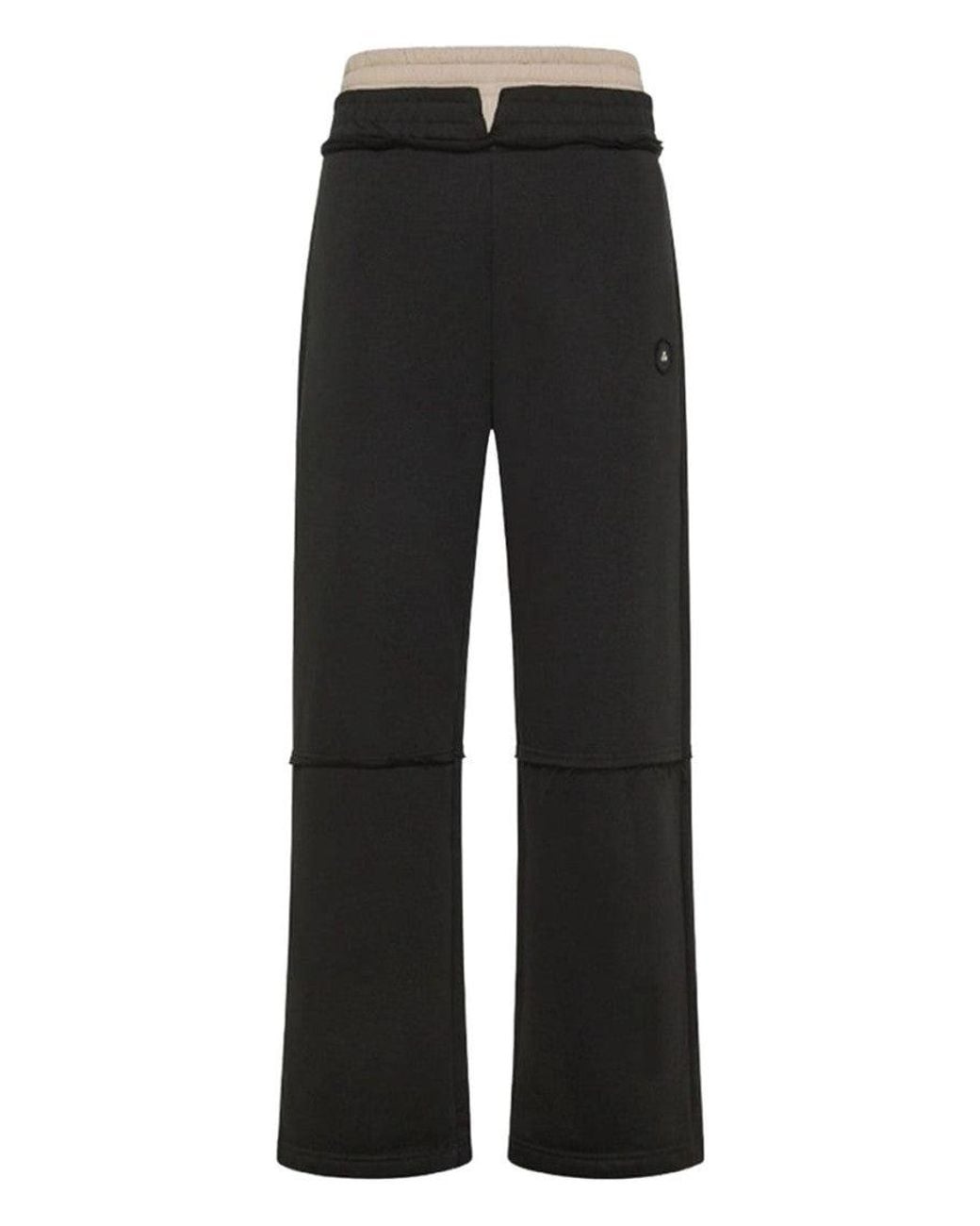 Peuterey Black Fleece Joggers for men