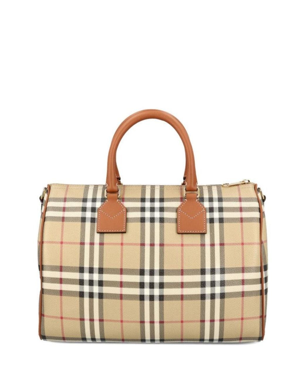 Burberry Metallic Bowling Medium Duffle Bag