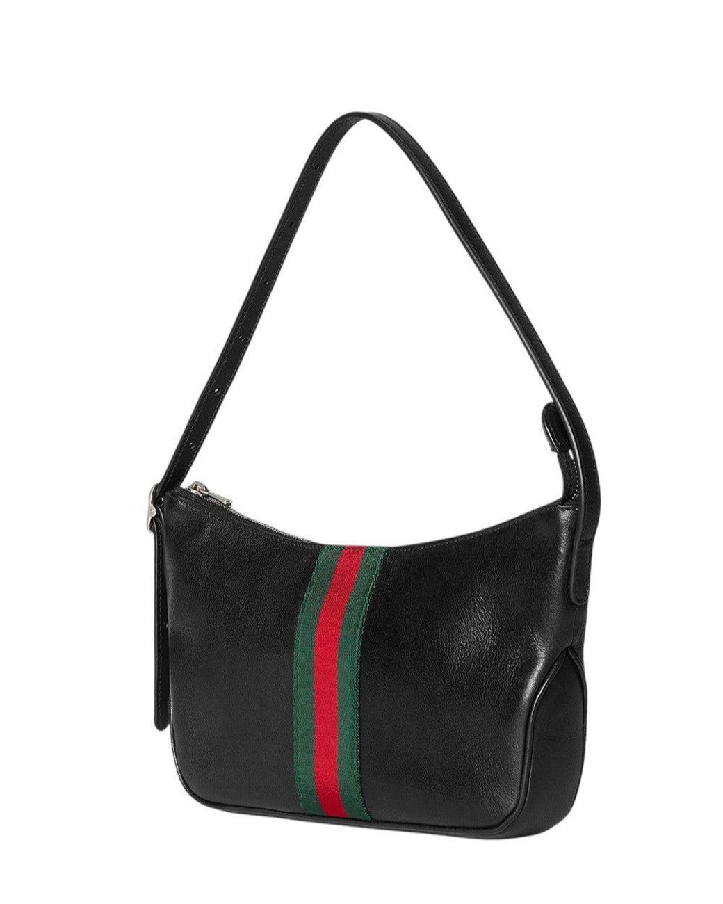 Gucci Black Lunetta Small Crossbody Bag for men