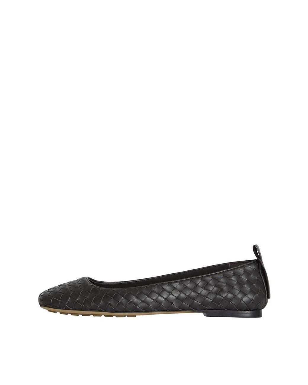 Bottega Veneta Black Charlotte Ballet Flats