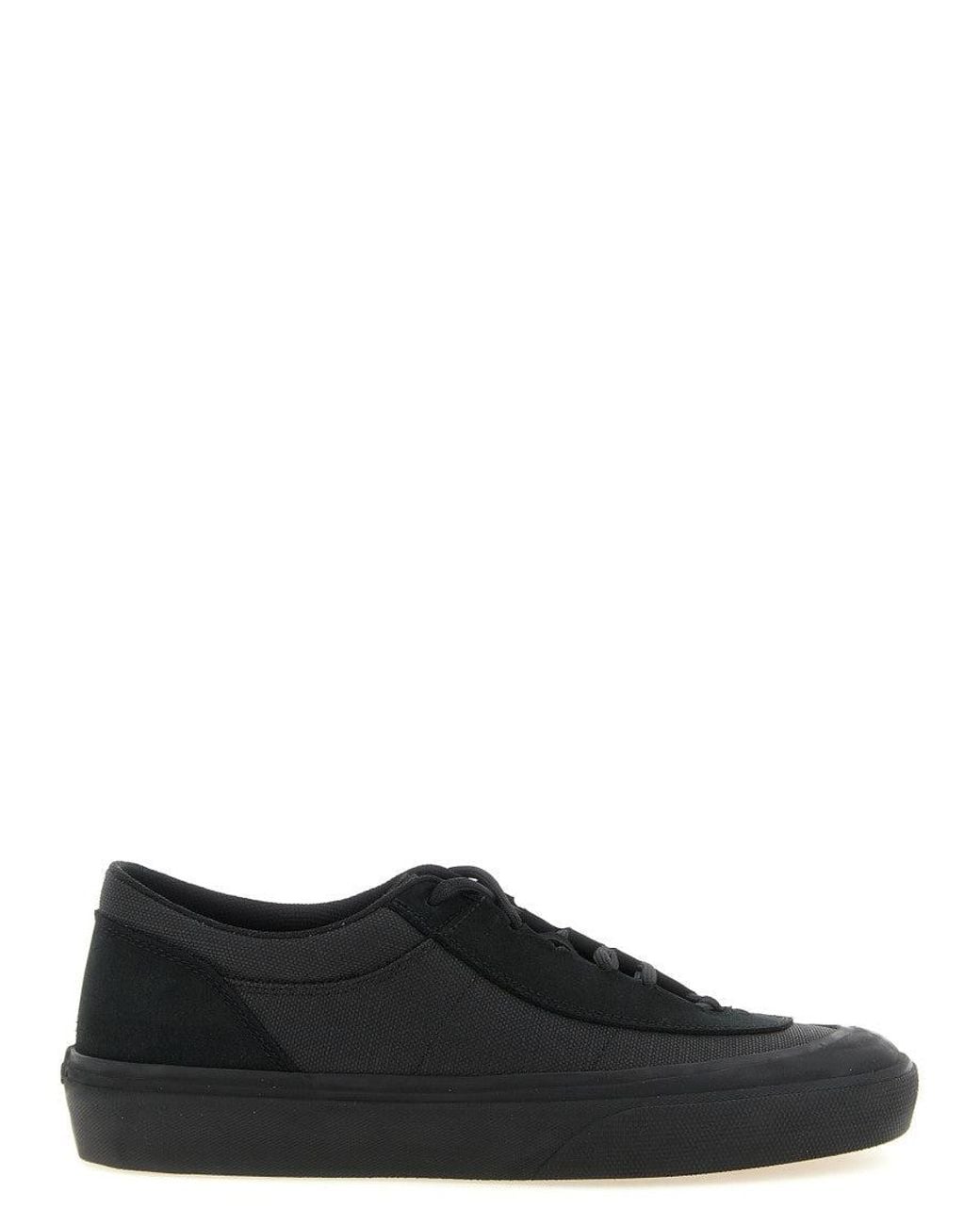 Stone Island Black Lace-Up Sneakers for men