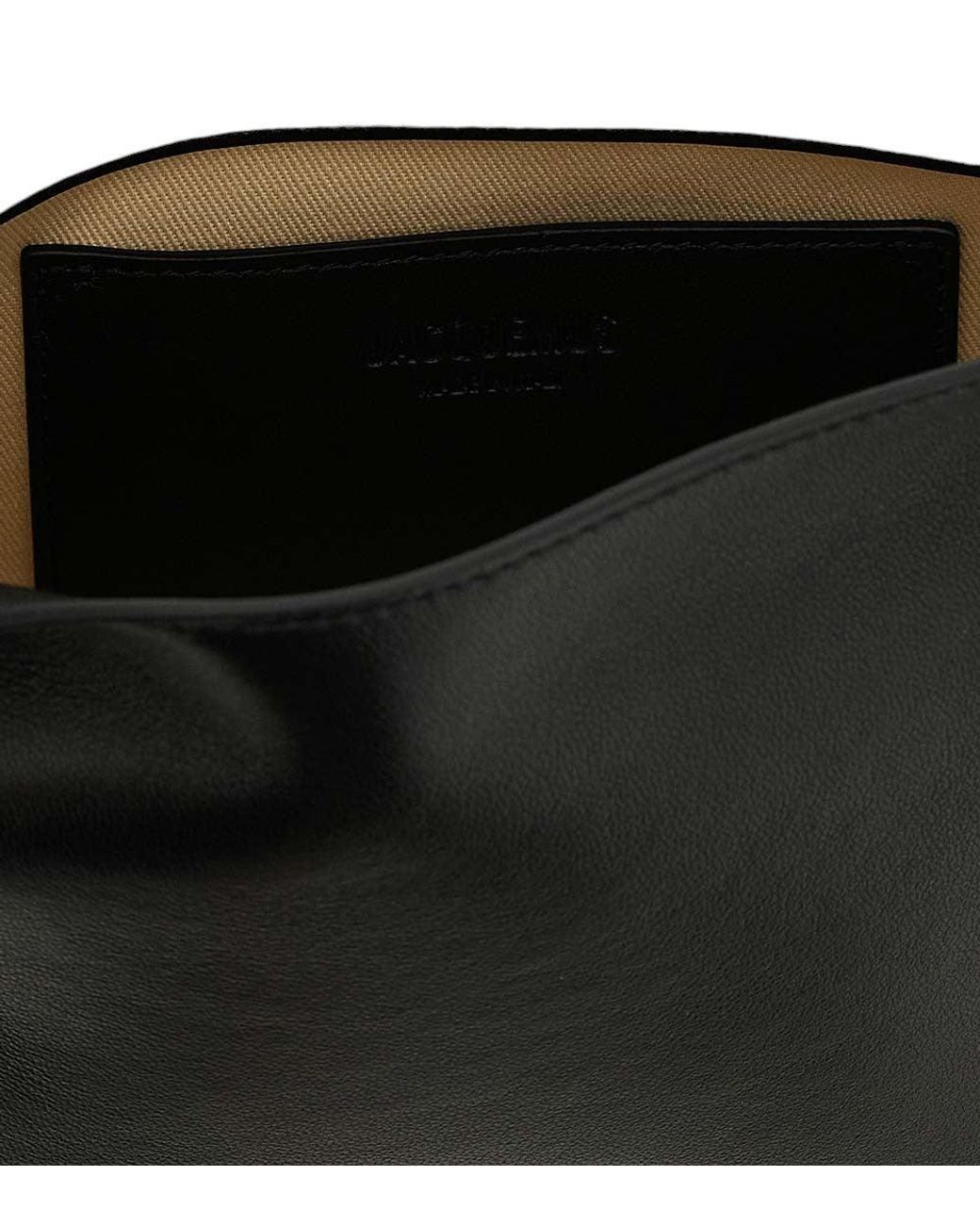 Jacquemus Black Rond Carre Clutch