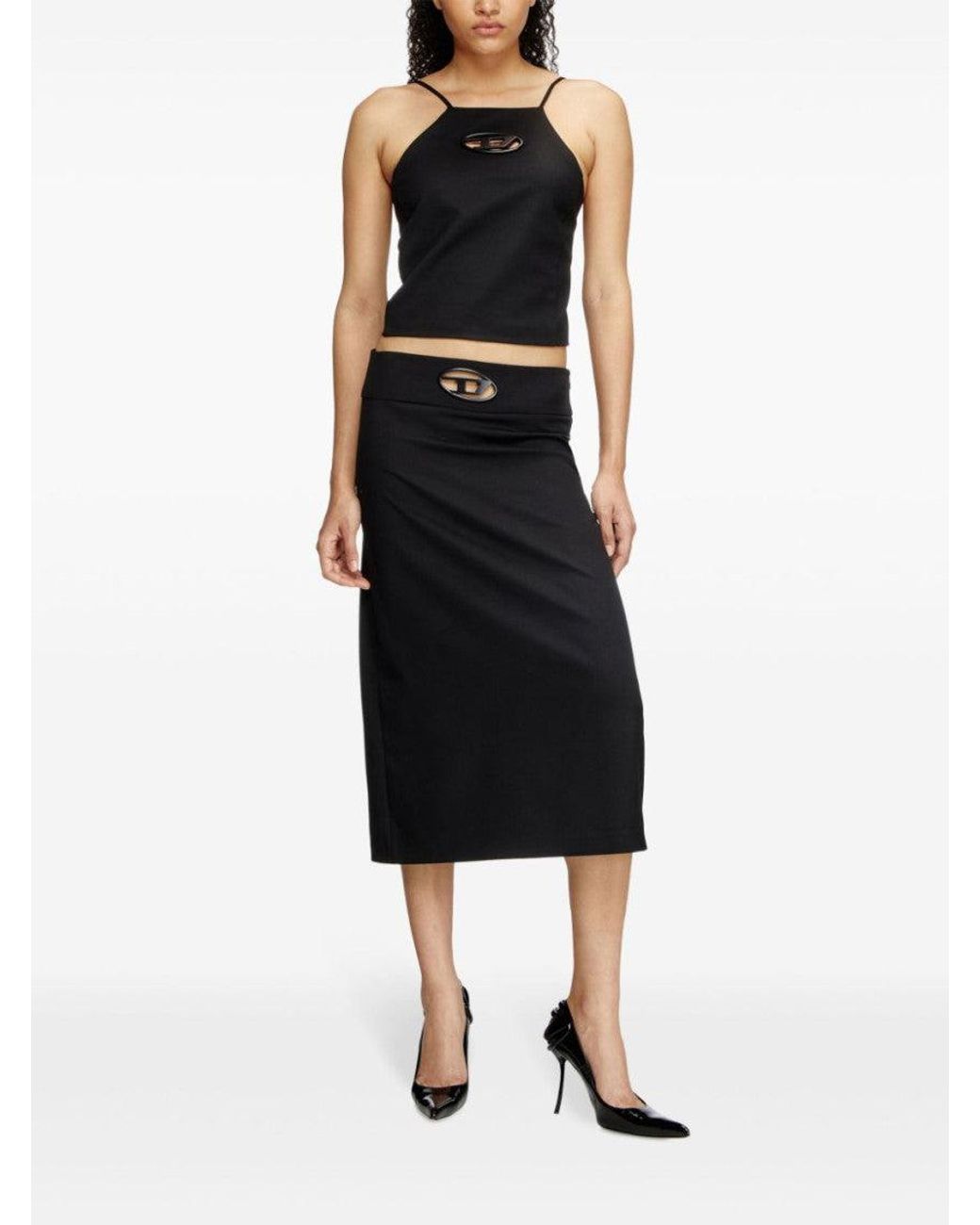 DIESEL Black T-Wilit Top