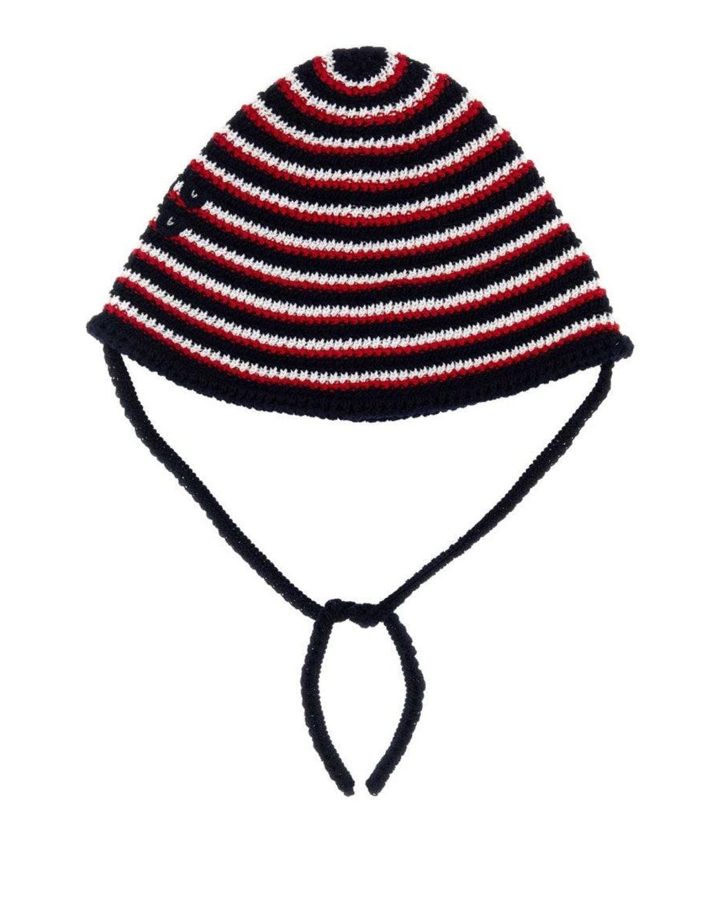 Miu Miu Multicolor Striped Bucket Hat