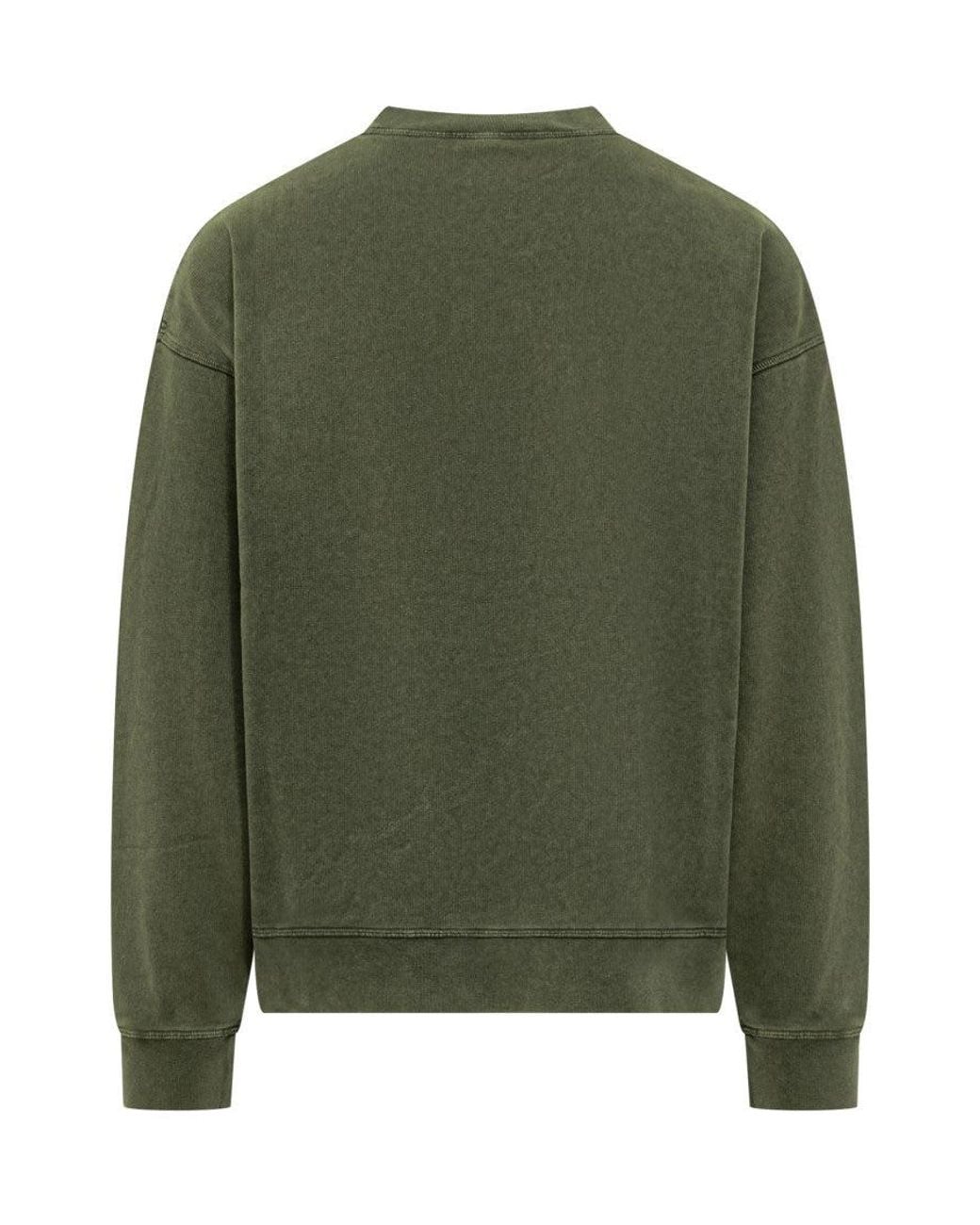 DSquared² Green Crew Neck Sweatshirt for men