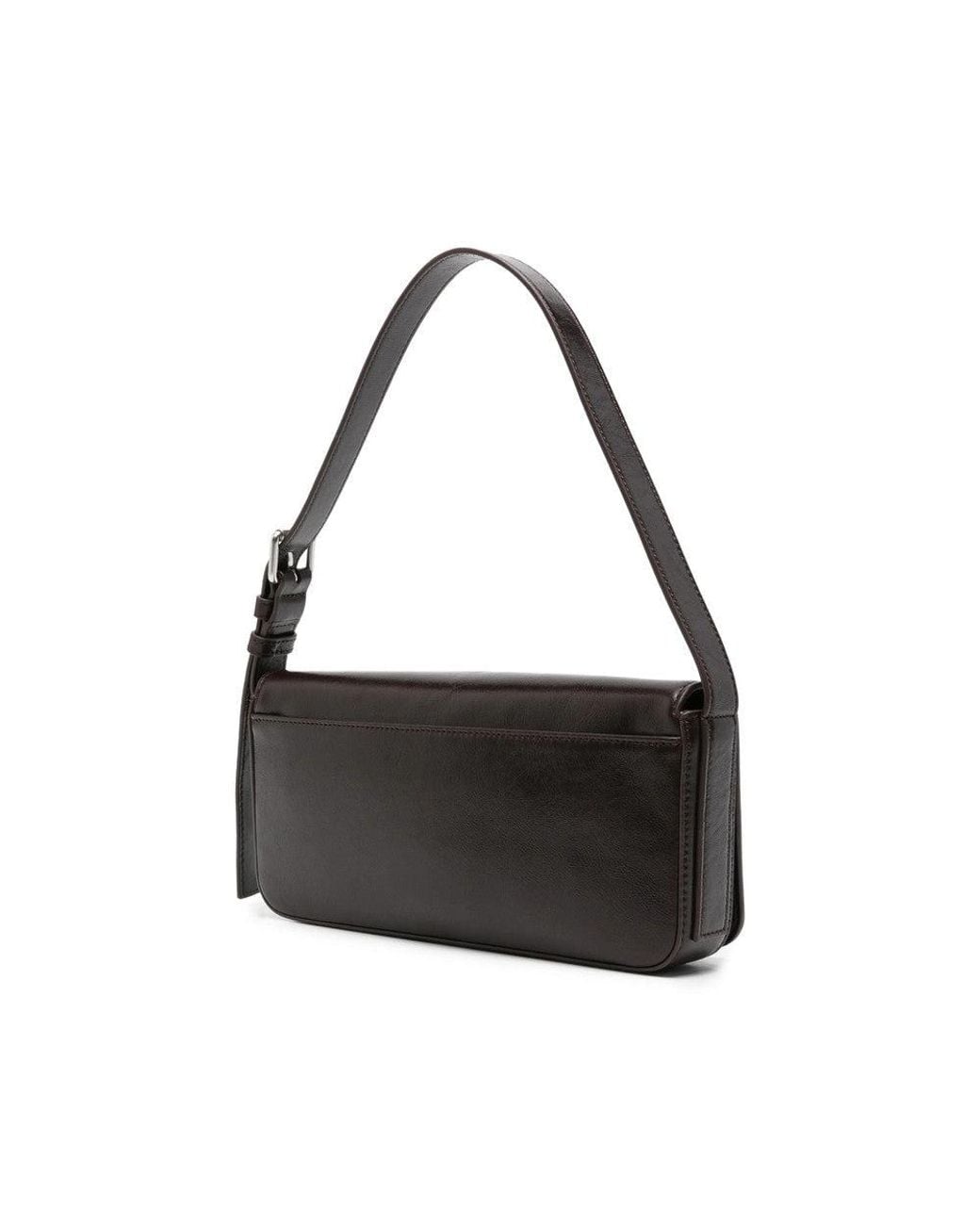 Alexander Wang Black Punch Flap Medium Shoulder Bag