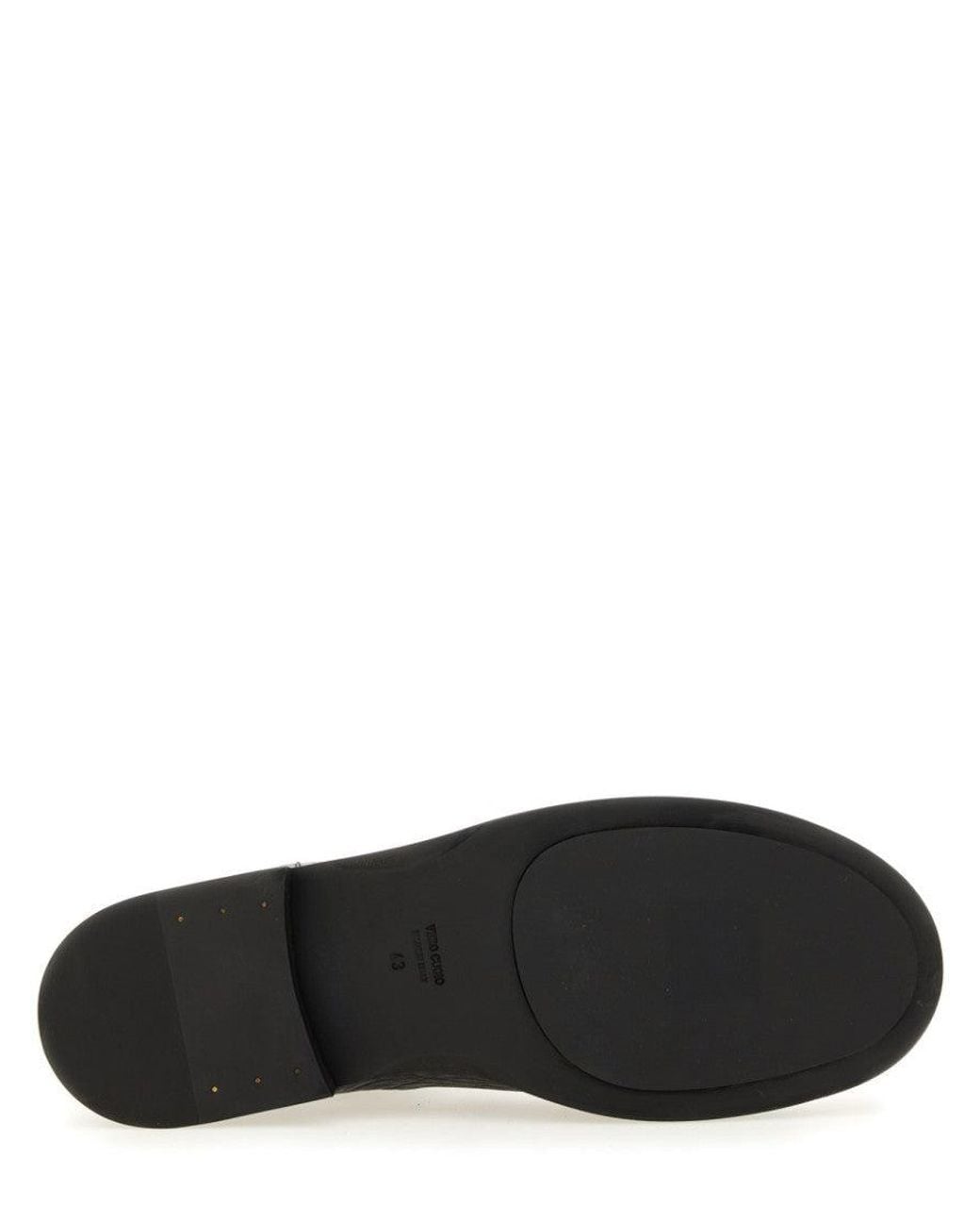 Uma Wang Black Textured Leather Ankle Boot for men