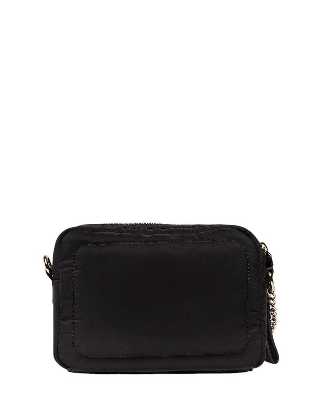 Love Moschino Black Heart Logo Small Crossbody Bag