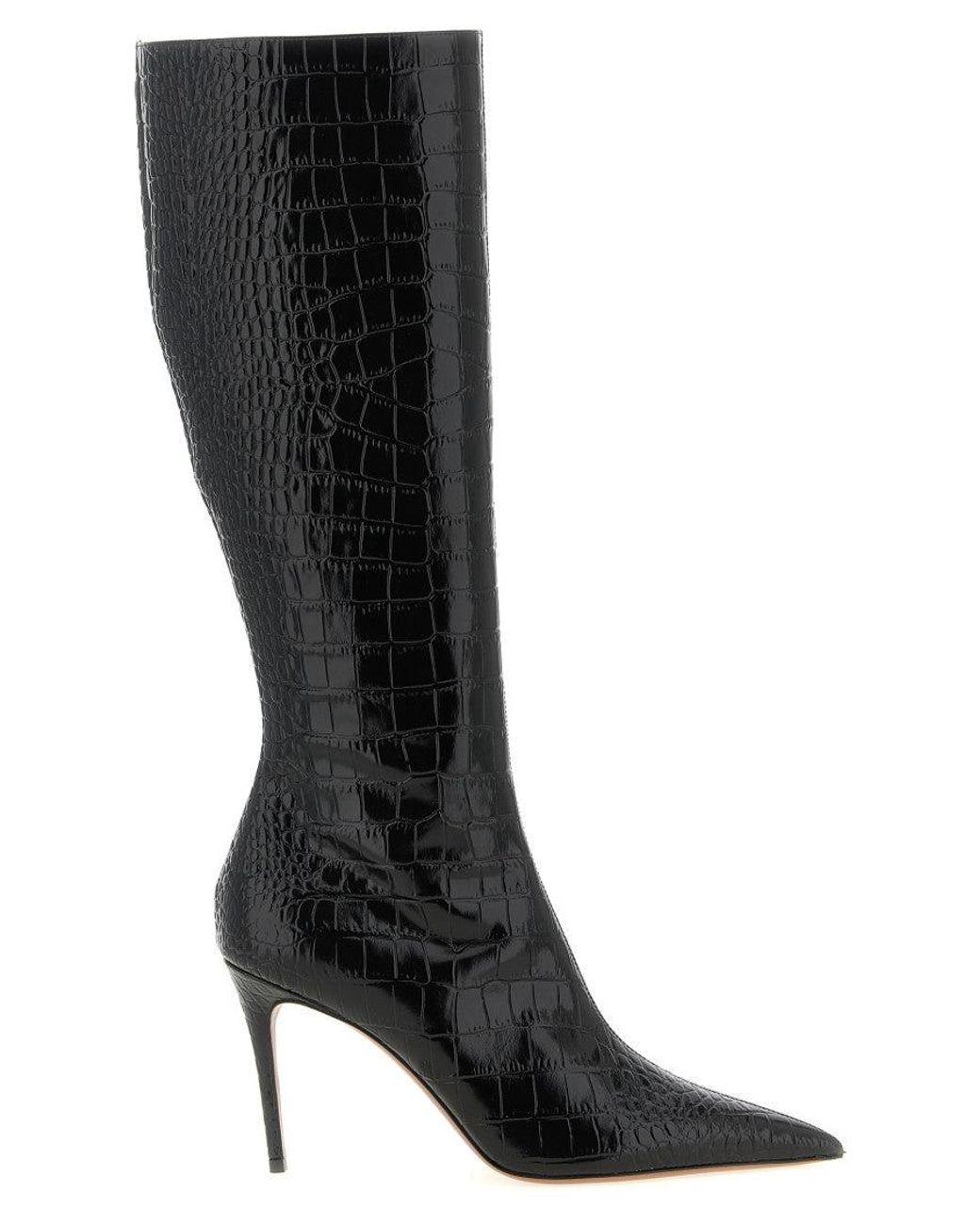 Paris Texas Black 'Vera' Boots
