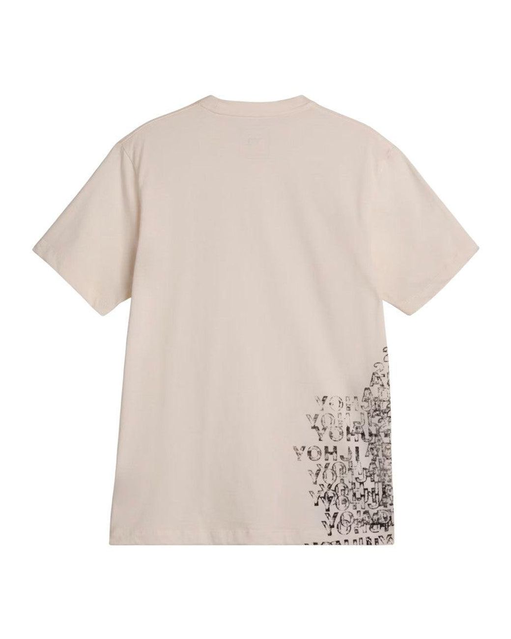 Y-3 White Gfx T-Shirt for men