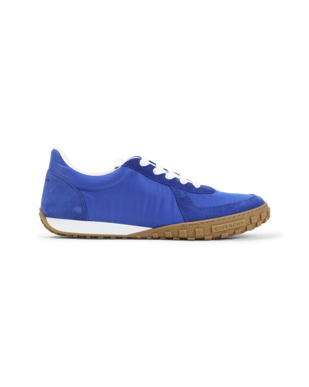 Givenchy Blue Lace Up Sneakers for men