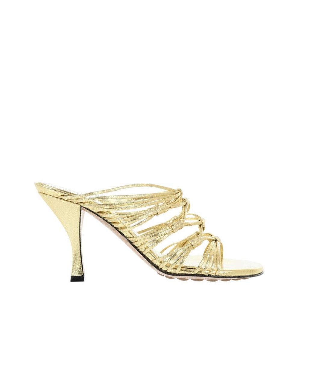 Bottega Veneta White Solid Blink Heels