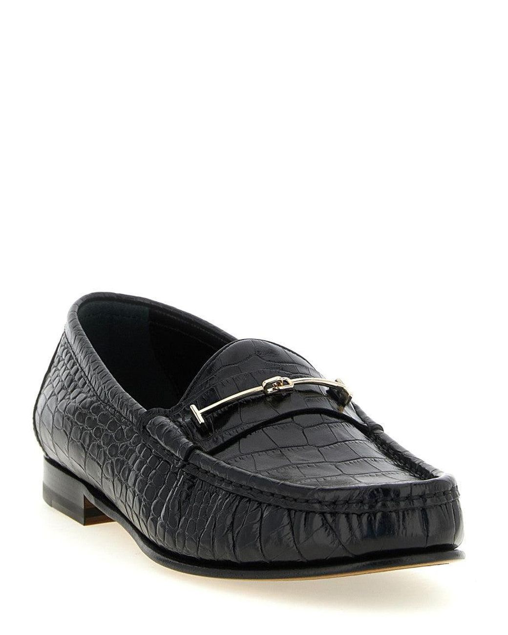 Tom Ford Black 'Ripley' Loafers for men