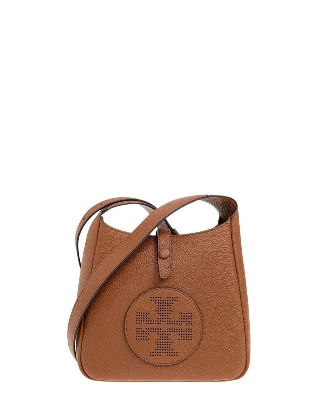 Tory Burch Brown Miller Medium Crossbody Bag