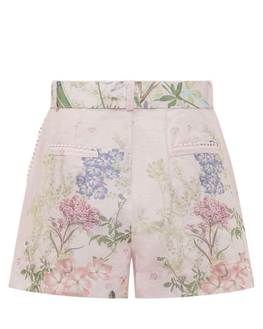 Rui Pink Light Printed Shorts