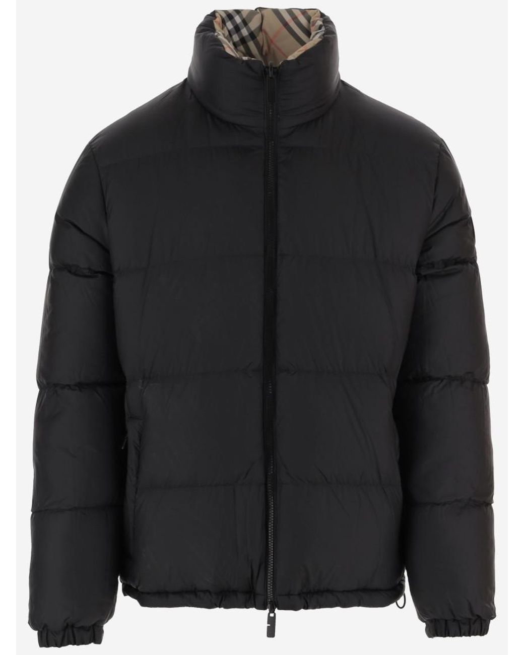 Burberry Brown Check Pattern Jacket for men
