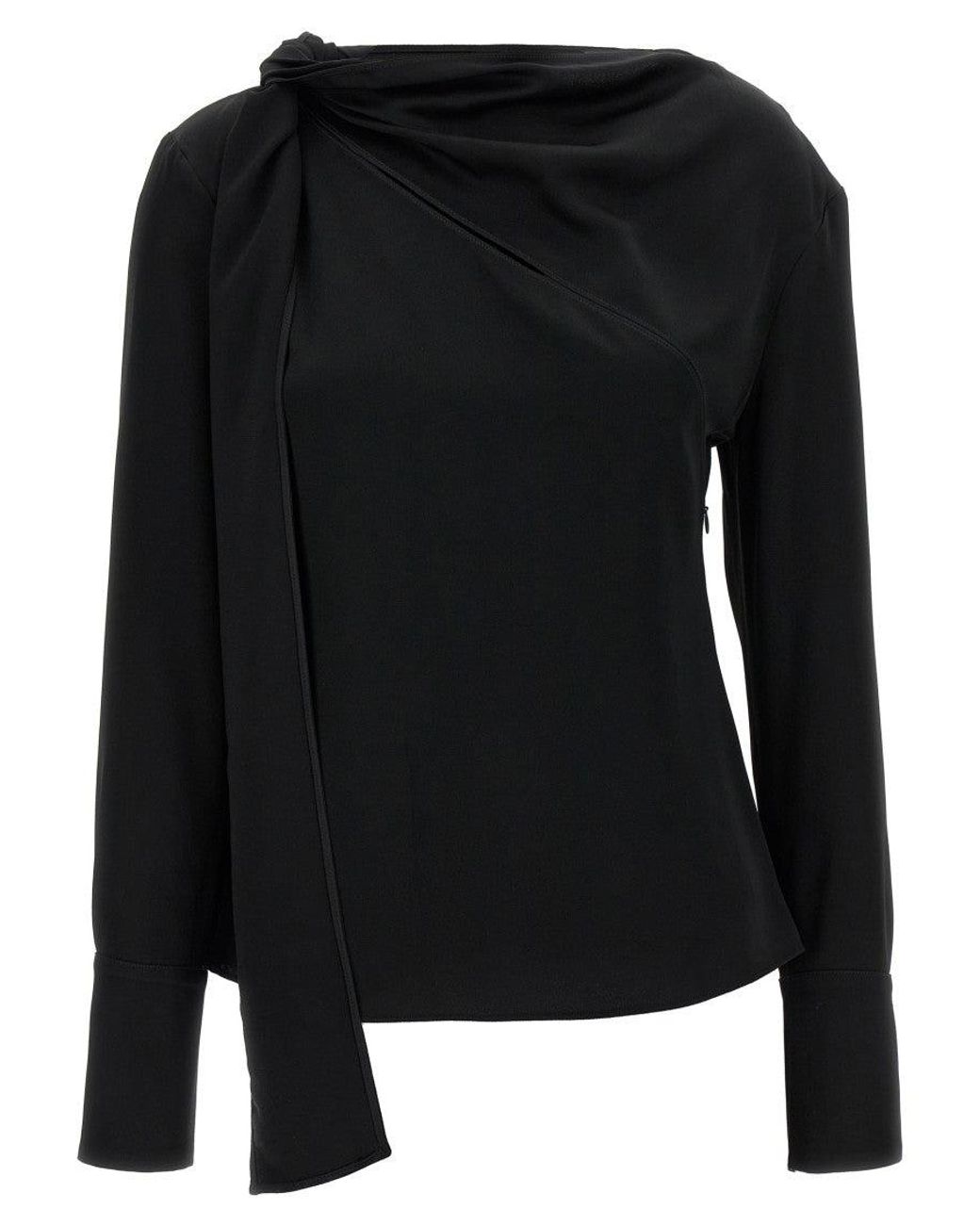 Givenchy Black Blouses