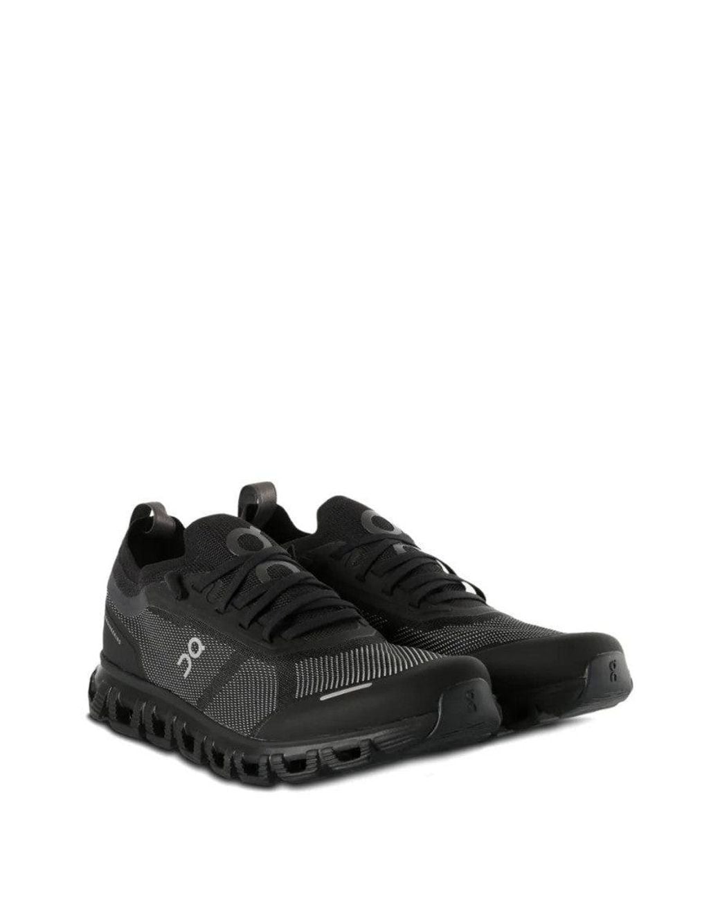 On Shoes Black Logo Sneakers for men