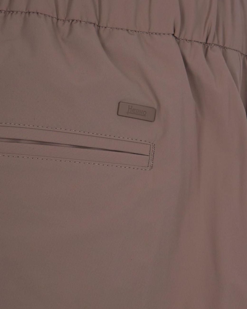 Herno Gray Regular Drawstring Pants for men