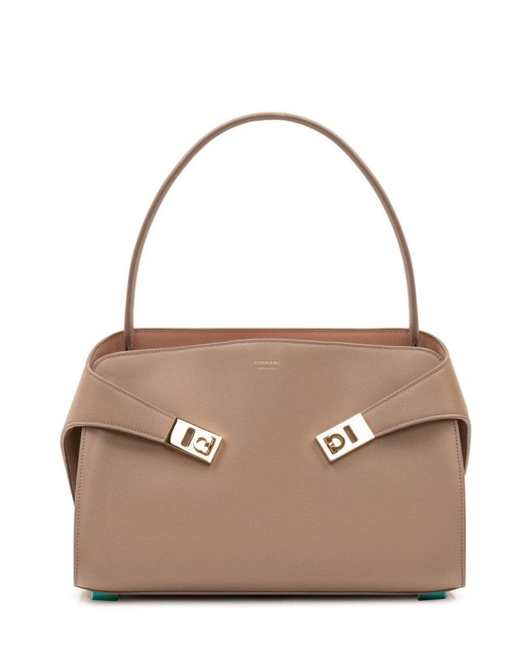 Ferragamo Natural Hug Sh S Handbag