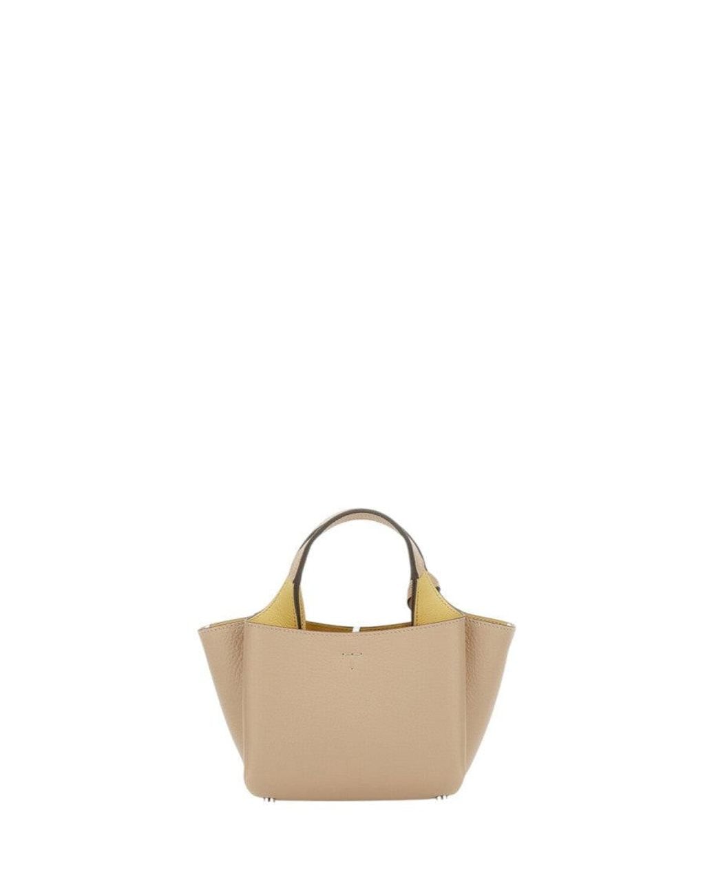 Tod's Natural Logo Micro Tote