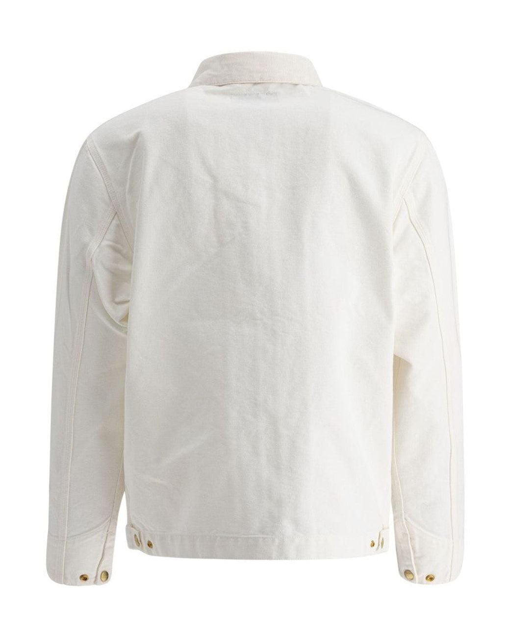 Carhartt White Off Logo Jacket for men
