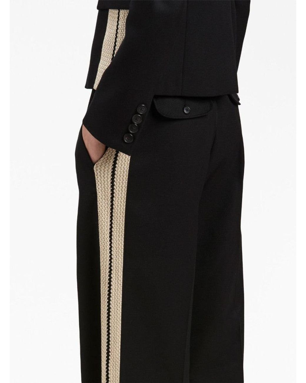 Palm Angels Black Pants & Shorts