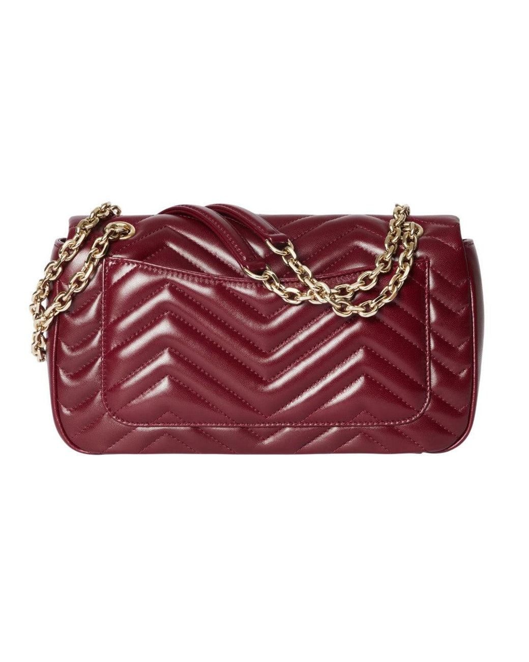 Gucci Purple Marmont Medium Shoulder Bag